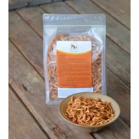    Gefriergetrockneter Krill 250 g – eine Delikatesse für Katzen und Hunde