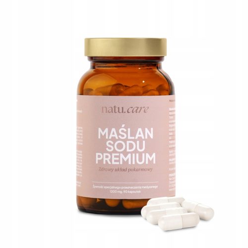  NATRIUMBUTTYRAT PREMIUM 1200 MG 90 KAPSELN BUTÄRSÄURE NATU CARE