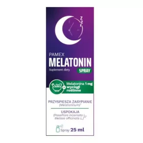    PAMEX MELATONIN hilft Ihnen beim Einschlafen. MELATONIN Spray 25 ml