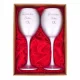  GRAVIERTE GLÄSER IN EINER SATIN-BOX, GESCHENK ZUM HOCHZEITSJUBILÄUM 1-99