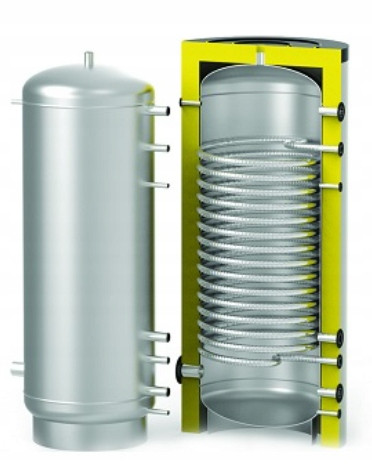  Pufferspeicher mit Warmwasserwendel 200l