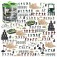  FIGUREN SOLDATEN MILITÄRBASIS ARMEE SET XX