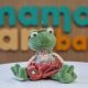  Plüschbaby Prinz Frosch in roter Hose, 20 cm (Bukowski Design)