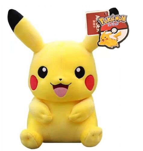  GROSSES PIKACHU-MASKOTTCHEN PIKACZU POKéMON PLÜSCHSPIELZEUG 29 cm ORIGINAL