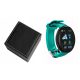  SMARTWATCH-UHR IN EINEM BOX-ETUI TÜRKIS GESCHENK