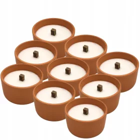  Flamma Kerze Keramik C5 9 Stk