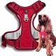  GUARD DRUCKFREIES GESCHIRR für Hunde BOSTON M, rot, bordeauxrot