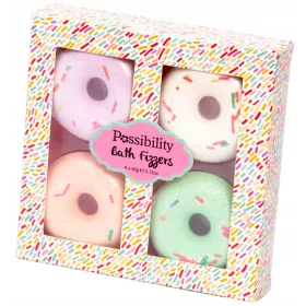  Possibility Bath Fizzers 4x60g Badeset