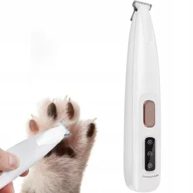    Blattschneider für Hunde, Katzenhaarschneider, leiser Betrieb, LED, wasserdicht