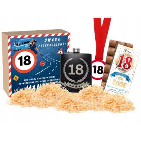    SPEZIELLES SET FÜR EINEN 18-JÄHRIGEN FREUND, EIN GESCHENK ZUM 18. GEBURTSTAG