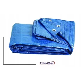   Robuste blaue Plane DIAMANTO 12x15m – UV-beständig und wasserdicht