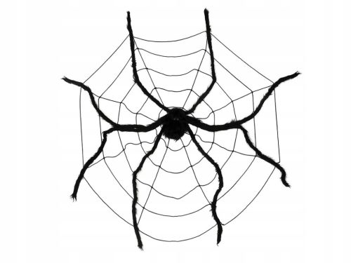  Spinnennetz mit Halloween-Spinne