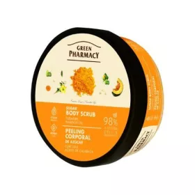    GREEN PHARMACY Zucker-Körperpeeling Kurkuma und Kürbisöl, 200 ml