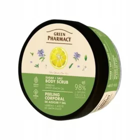    Green Pharmacy Körperpeeling Eisenkraut und süßes Zitronenöl 200 ml