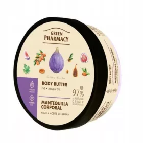 Green Pharmacy Körperbutter, Feigen- und Arganöl 200 ml