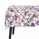 Dekorativer Tischdecke 140x220 Matt mit Blumenmustern in Violett - Vielfältige Designs
