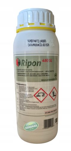 RIPON 480 SL - Wachstumsregulator für Tomaten und Kirschen, 1 Liter