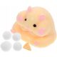  Hamster mit Käsemaus, dehnbares Spielzeug, Mini-süßes Spielzeug