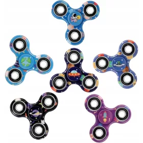    6 Packungen Weltraumspinner für Kinder, sensorische Spielzeuge