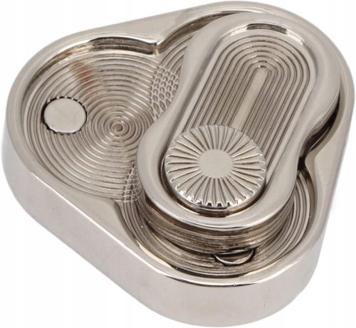  Fidget Slider, magnetische Dreieck-Rotation EDC Erwachsene Metall Fidget Spielzeug,