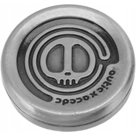    Magnetischer Schiebeschieber, runder Fingerschieber aus Metall, Fidget Spinner