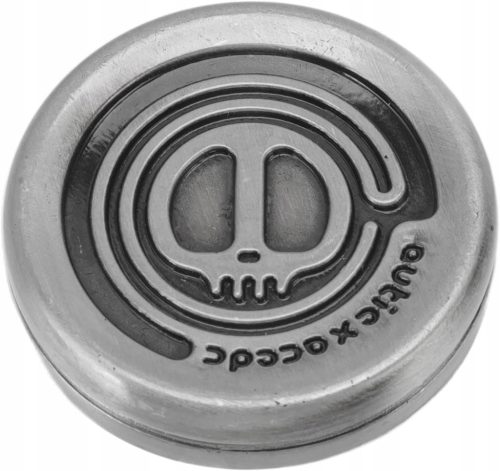  Magnetischer Schiebeschieber, runder Fingerschieber aus Metall, Fidget Spinner