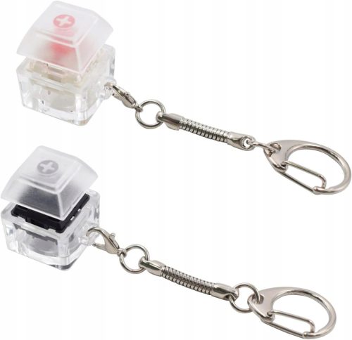  Tastatur Fidget Schlüsselanhänger Schlüsselschalter Fidget Toy Dekompressionsspielzeug