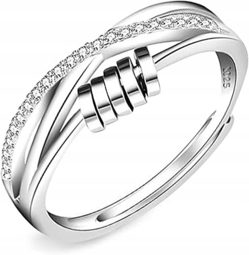  1 x Anti-Angst-Ring für Frauen, Damen, verstellbar