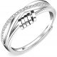  1 x Anti-Angst-Ring für Frauen, Damen, verstellbar