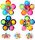  Fidget Spinner Pop Toys 4er Set, Fidget Pop Toys,