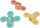  Baby Fidget Spinner Spielzeug, 3 Stk. Wasserdichter Babyblumen-Saugnapf