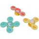  Baby Fidget Spinner Spielzeug, 3 Stk. Wasserdichter Babyblumen-Saugnapf