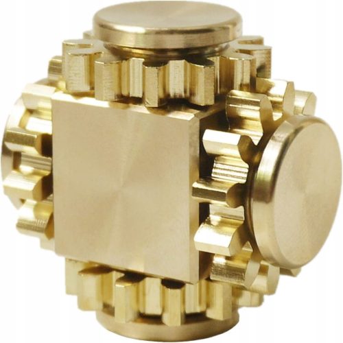  Fidget Cube Spinner, Verknüpfung 4 Gänge Figity Spin Fingerspiele, Laiton