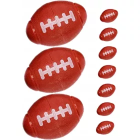    10 Stück Rugby-Fingerspielzeug, Entspannungsspielzeug, Miniball