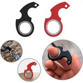    2 Stück Schlüsselanhänger, drehender Schlüsselanhänger, Spinner,