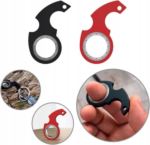  2 Stück Schlüsselanhänger, drehender Schlüsselanhänger, Spinner,