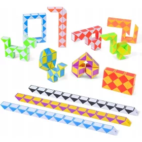    Kindergeburtstagsgeschenke, 12 Stück 24 Blöcke Zauberschlange klein