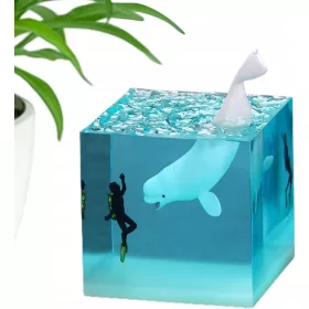    Mini-Nachtlampen – Ozean-Nachtlampen aus Kunstharz für Ihren Computer