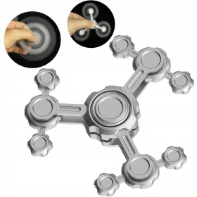    Fidget Spinner Metallspielzeug für Kinder und Erwachsene, Fidgit