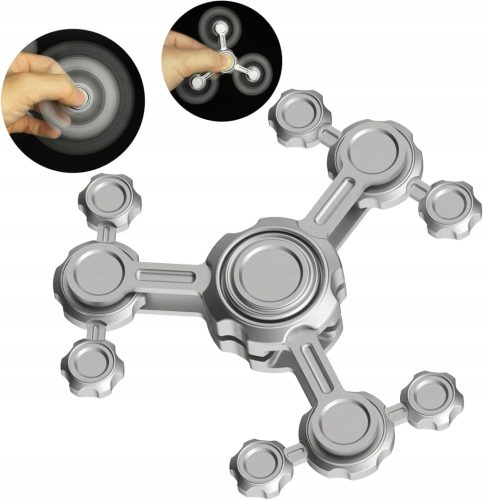  Fidget Spinner Metallspielzeug für Kinder und Erwachsene, Fidgit