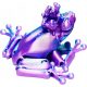  3D-gedrucktes Spielzeug, 3D-gedruckter Frosch - Schreibtischspielzeug für