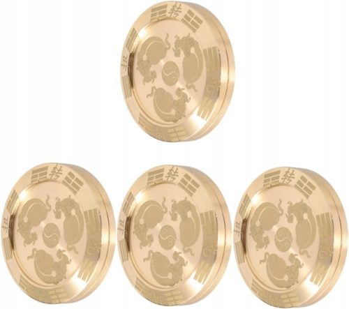  4 Messingspielzeuge, interessantes Spielzeug, Metallschieber, Spielzeug,
