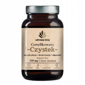   Zertifizierter Cistus incanus - Vegan, Natürlich, Bio-Verpackt, 100 Kapseln