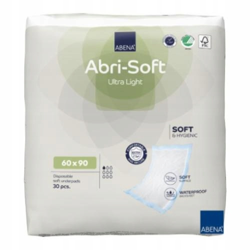  Abena Abri-Soft Ultra Light Hygieneeinlagen 60x90cm (30 Stk.)