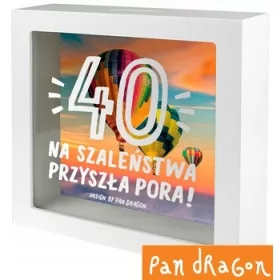    ORIGINALGESCHENK Zum 40. Geburtstag des Sparschweins ist es Zeit, verrückt zu werden