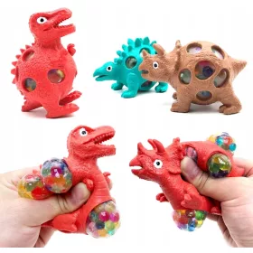  GNIOTEK ANTISTRESS DINOSAURIER REGENBOGEN SQUISH BALL 12