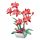  Orchideen-Bauset, kompatibel mit Legosteinen für Erwachsene in Form von Blumen