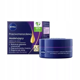    Nivea Anti-Falten + Modellierung Verjüngende und modellierende Gesichtscreme 0 SPF für die Nacht 50 ml