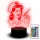  LED-Schreibtischlampe, 3D-Krankenschwester-Statue für die Arbeit von Krankenschwestern