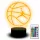  LED-Schreibtischlampe, Statuette, Basketball, Basketball, Jordan, Basketball, Sport